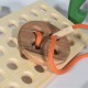 Wooden Button Sewing and Threading Toy - Natural Wooden Educational Toy Wooden Button Sewing and Threading Toy - Natural Wooden Educational Toy