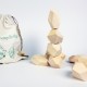 Balance Stone Game (Montessori) - Natural Wooden Educational Toy Blocks