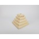 Square Tower (Montessori) - Natural Wooden Educational Toy Blocks