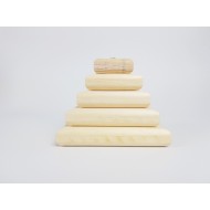 Square Tower (Montessori) - Natural Wooden Educational Toy Blocks