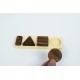 Geometric Shapes - Natural Wooden Educational Toy Blocks