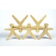Wooden Balance Men Game (Montessori) - Natural Educational Wooden Toy