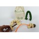 Geometric Stringing - Natural Wooden Educational Toy Geometric Blocks