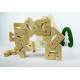 Tooth Blocks Wooden Balance Game (Montessori) - Natural Educational Wooden Toy