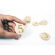 Wooden Round Figure Set - Natural Educational Wooden Toy