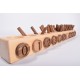 Wooden Number Sticks 2 (Montessori Material - Natural Educational Toy)