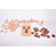 Wooden Word Game - Montessori Material - Natural Educational Toy