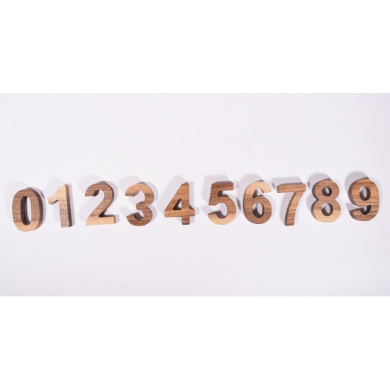 Wooden Number Set