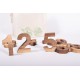 Wooden Number Set