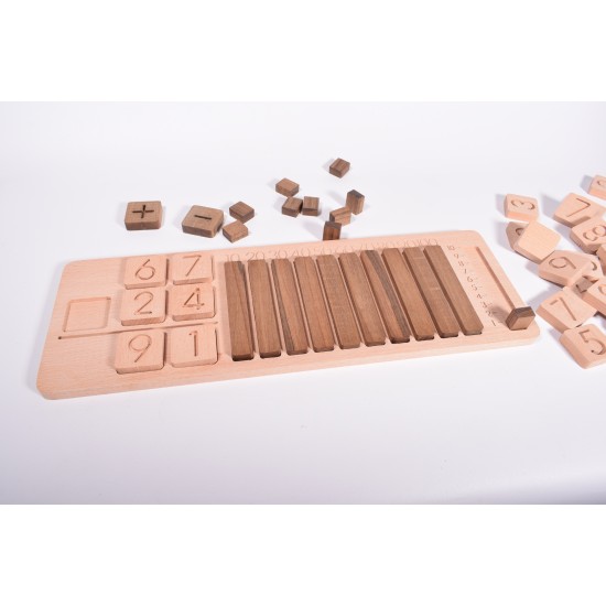 Wooden Advanced Mathematics Set (Decimal-Ones) - Educational Toy