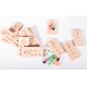 Wooden Pompom Number Tables (Montessori - 100% Natural) - Educational Toy