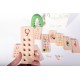 Wooden Pompom Number Tables (Montessori - 100% Natural) - Educational Toy