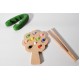 Wooden Claw Wood Toy (Montessori - 100% Natural)