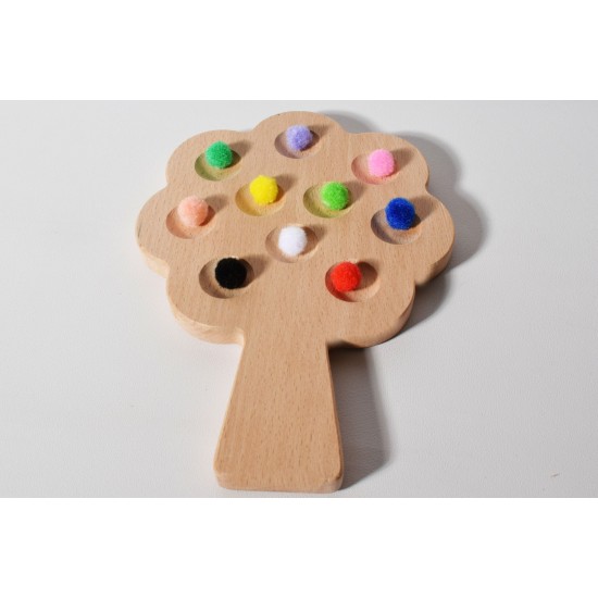 Wooden Claw Wood Toy (Montessori - 100% Natural)