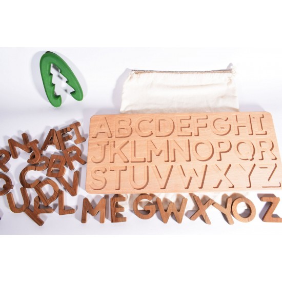 Wooden Alphabet Puzzle (English)