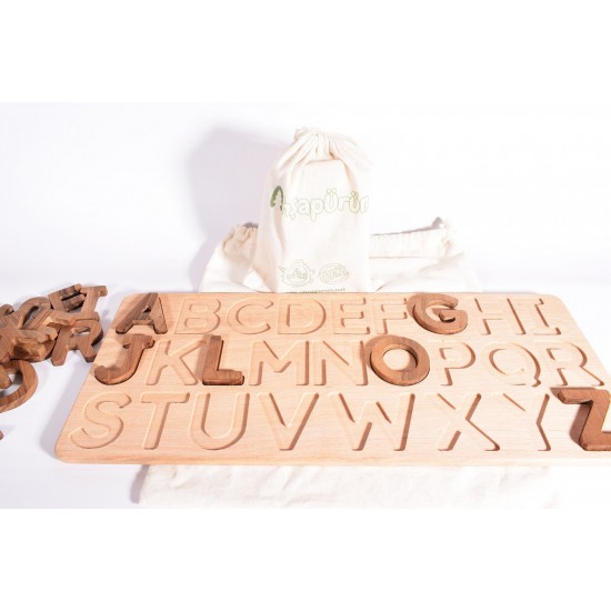 Wooden Alphabet Puzzle (English)