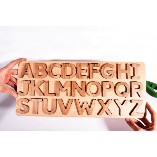 Wooden Alphabet Puzzle (English)