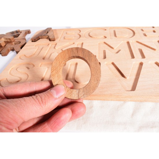 Wooden Alphabet Puzzle (English)