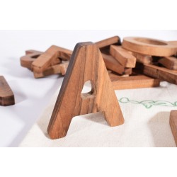 Walnut Turkish Alphabet Walnut Turkish Alphabet