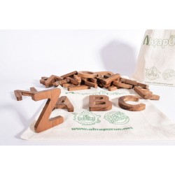 Walnut Turkish Alphabet Walnut Turkish Alphabet