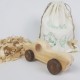 Lightning Natural Wooden Toy Car - Wooden Product