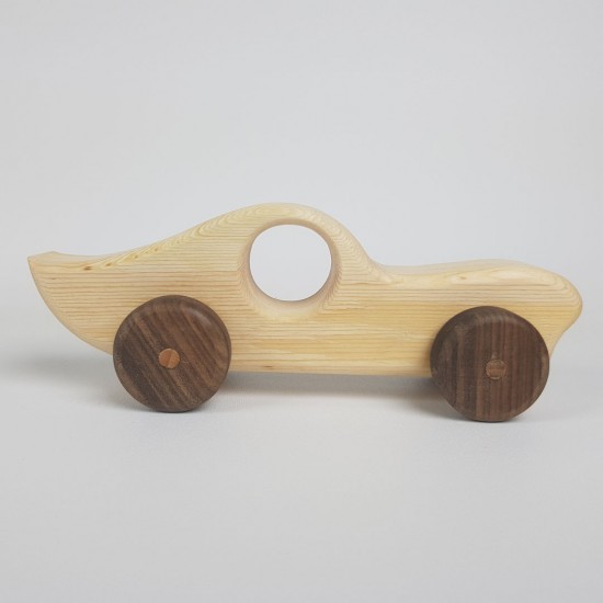 Lightning Natural Wooden Toy Car - Wooden Product
