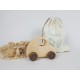 Tortoise Natural Wooden Toy Car - Wooden Product