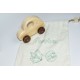 Tortoise Natural Wooden Toy Car - Wooden Product