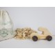 Hatchback Natural Wooden Toy Car - Wooden Product