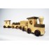 Wooden Train Set - 4 Wagons
