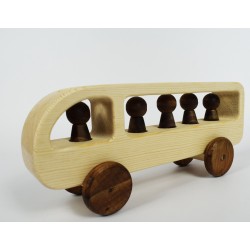 Groovy Lil Love Bus Wooden Toy 