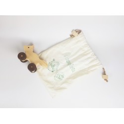 Fox Wooden Toy Car - Natural
