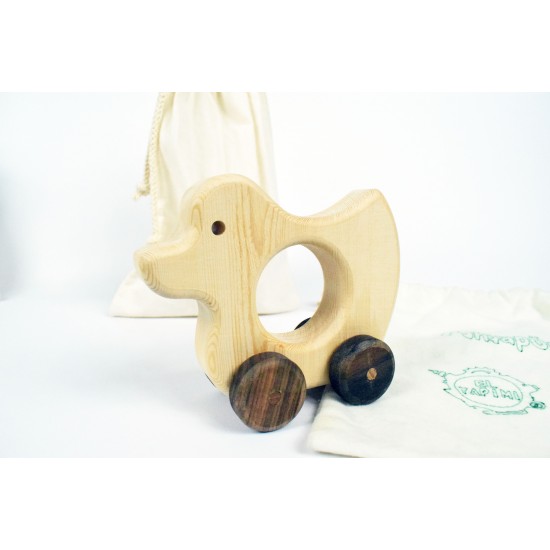 Duck Natural Wooden Toy Car - Wooden Product