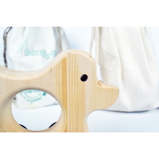Duck Natural Wooden Toy Car - Wooden Product