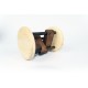 Wooden Toy Cylinder Rattle - Baby Rattle with Natural Sound