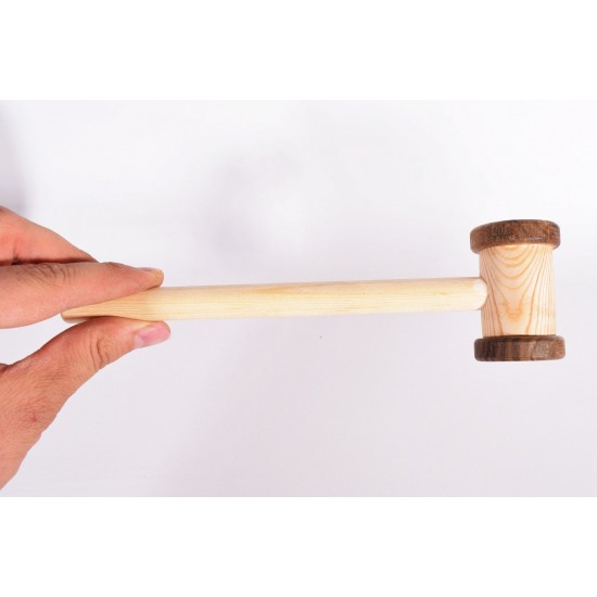 Natural Wooden Toy Hammer