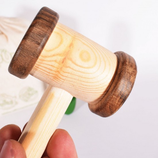 Natural Wooden Toy Hammer