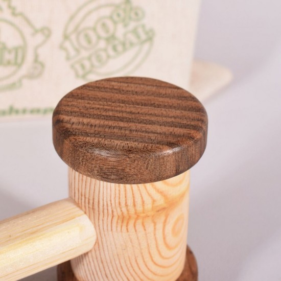 Natural Wooden Toy Hammer