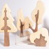 Wooden Toy Tree Set - Puzzle - 15 piece